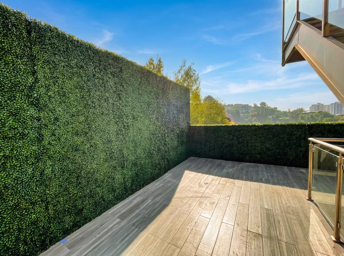 Brentwood Privacy hedge installation